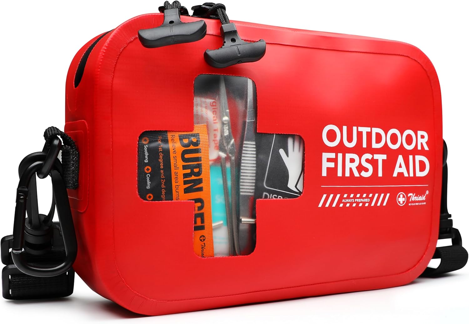 Waterproof First Aid Kit &mdash; 152 Piece Dry Bag