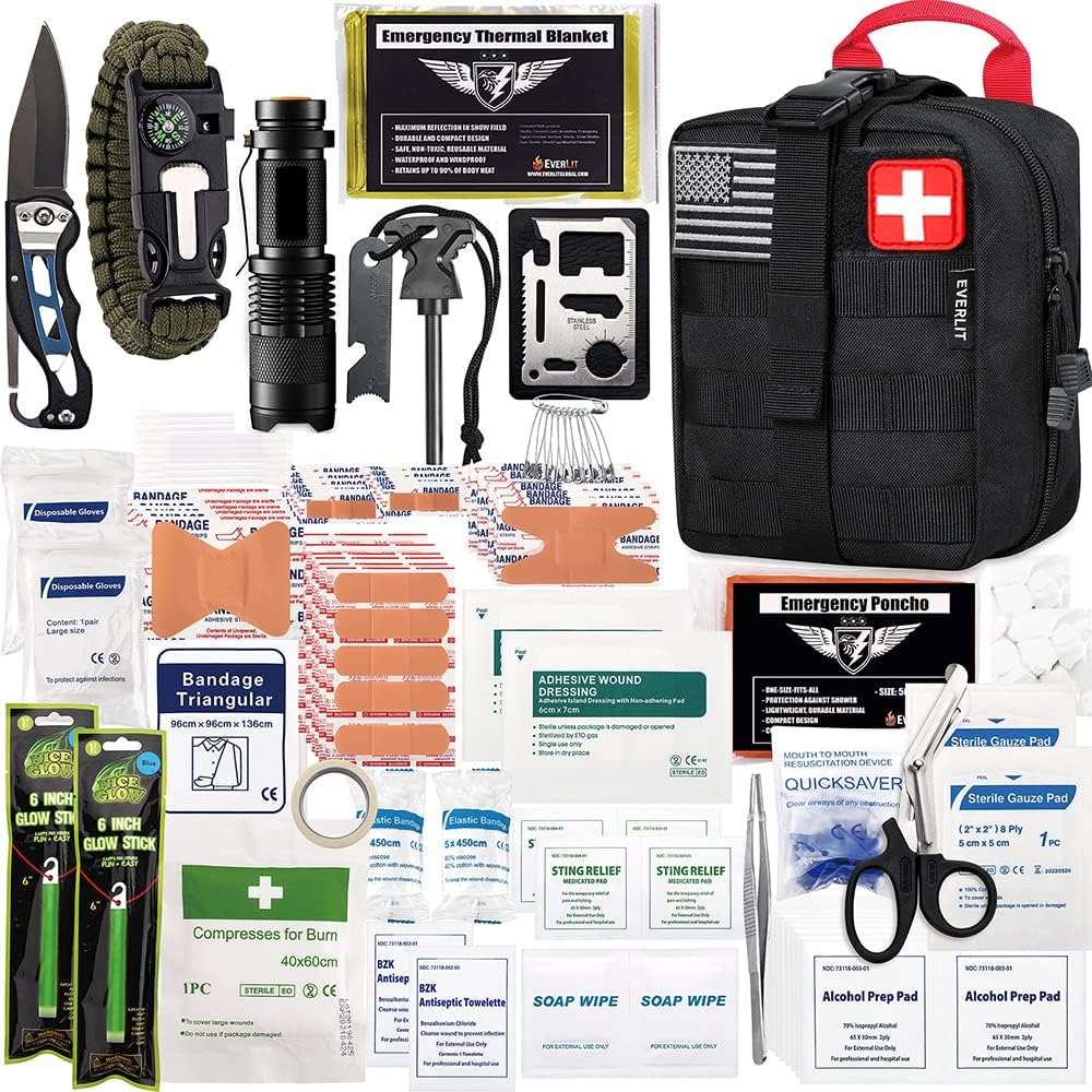 EVERLIT 250-Piece Survival IFAK