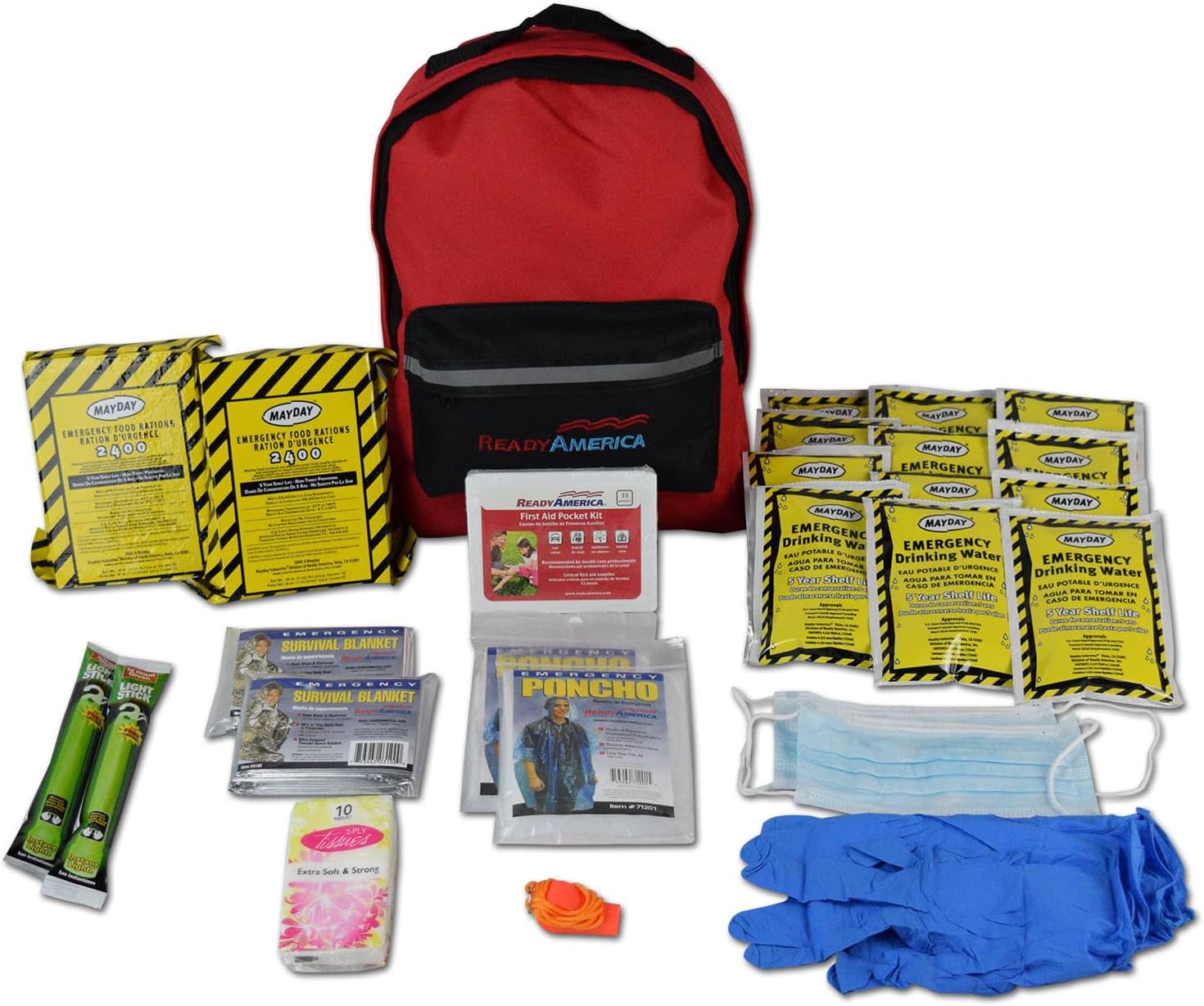 Ready America 72-Hour Kit &mdash; 2 Person
